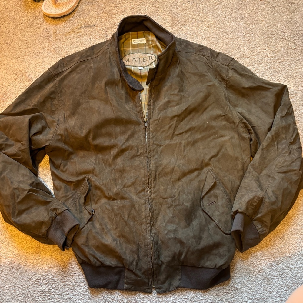 Majer vintage cashmere Brown Men's Jacket size m